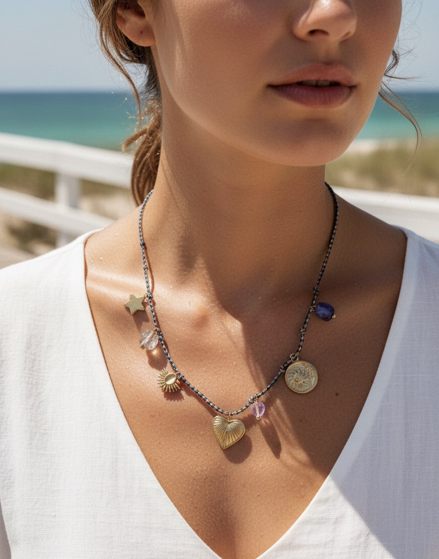 Coastal Relic Charm Necklace
