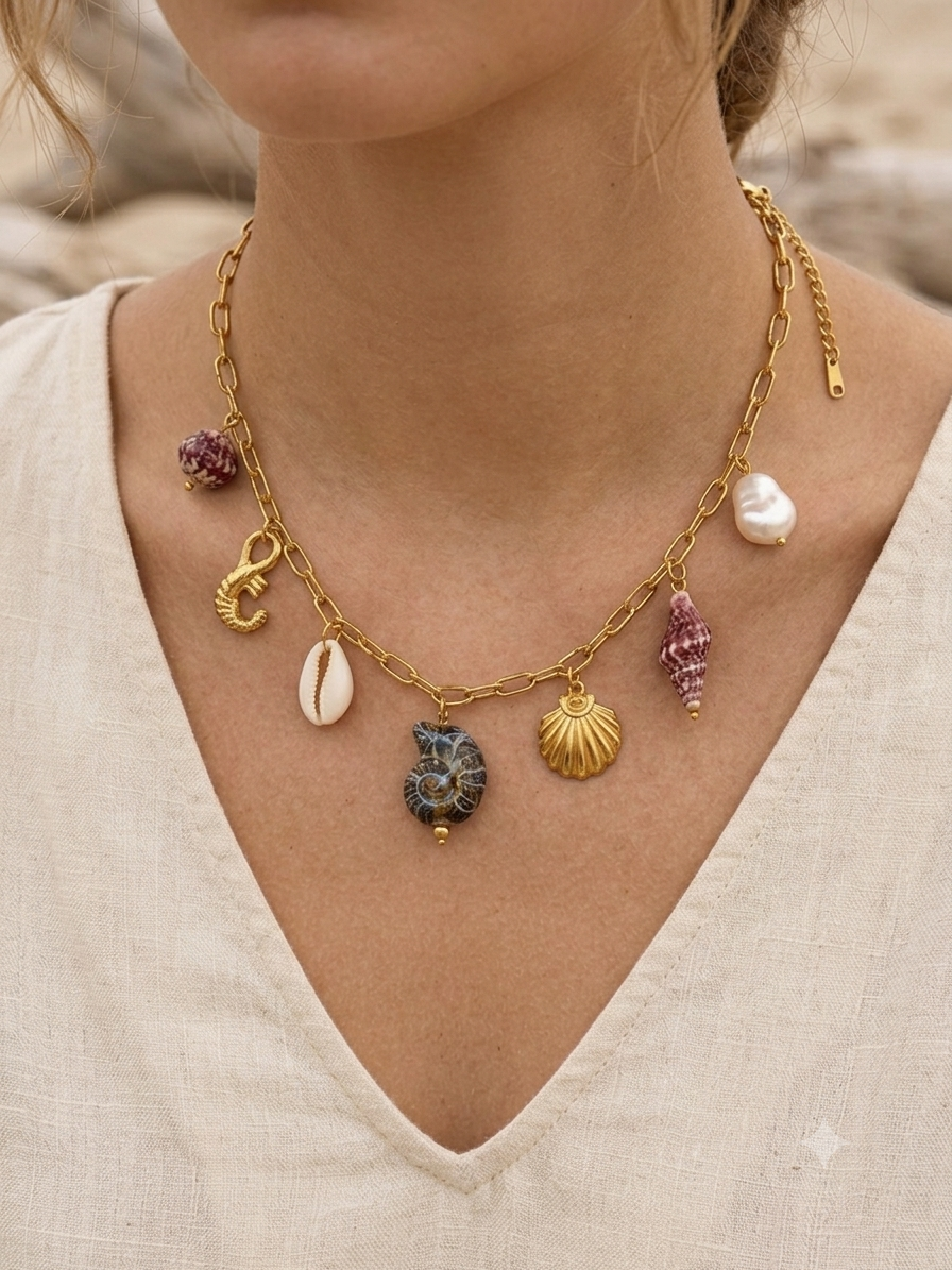 Oceana Charm Necklace