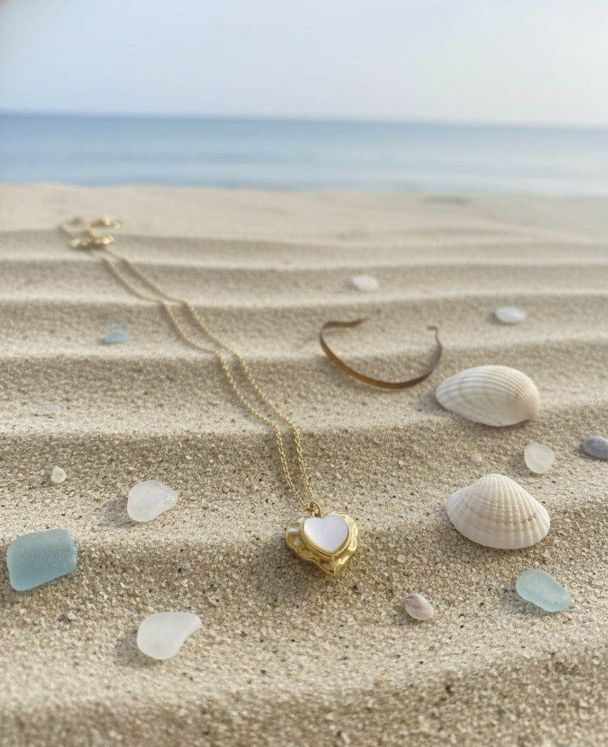 Ocean Heart Necklace